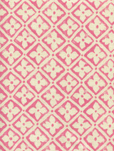 Quadrille Puccini Pink on Tinted Linen 306330F-02