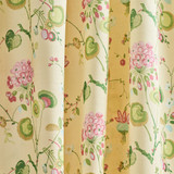 Schumacher Vasily Linen Green and Yellow 180082