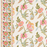 Schumacher Indali Bordered Pink and Leaf 180111