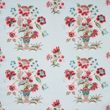 Schumacher Ashford Linen Rose And Sky 180040

