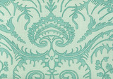 Quadrille Borghese Multi Aqua on Tint 306242F