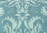 Quadrille Borghese Navy Pale Blue Soft Aqua on Tint 306246F