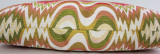 Jonathan Adler for Kravet Acid Palm Custom Knife Edge Pillow - (shown in Watermelon 14 X 24 - Both Sides) Made To Order