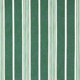 Schumacher Hampton Stripe Indoor/Outdoor in Emerald 82302