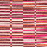 Schumacher Tierra Stripe in Berry 82012