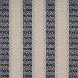 Schumacher Noor Kilim Stripe in Indigo 81982