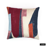 Kravet/Lee Jofa District (Claret) Custom Knife Edge Pillows