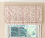 Roman Shade in Sister Parish Dolly in Pink