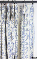 Drapes in Sister Parish Dolly Blue SPF-2000-2 Cotton
