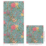 Brunschwig & Fils Luberon Wallpaper Aqua/Multi P8022100.1319.0