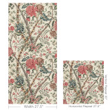 Brunschwig & Fils Luberon Wallpaper Red/Teal P8022100.1913.0