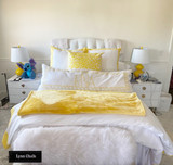 Schumacher Iconic Leopard Yellow Pillow Bedroom