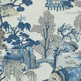  Thibaut Asian Scenic (Blue and Beige)