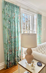 Schumacher Brighton Pavilion Drapes in Multi