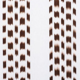 Schumacher Izmir Ikat Stripe Cocoa 69475