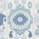 Schumacher Elizia Ikat Mineral and Indigo 179053