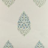 Kravet Atelier Paisley Wallpaper Blue Sage W3938.315.0