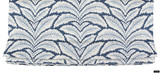 Brunschwig & Fils Talavera Linen Roman Shade in Indigo