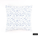 Custom Pillow in Schumacher/Lulu DK Skittles in Blueberry/Sky