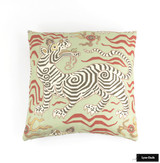 Custom Pillow in Tibet in Pale Green (20 X 20)