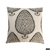 Katie Ridder Leaf Knife Edge Pillow (shown in Stone - comes in 5 colors)