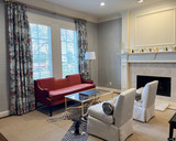  Thibaut Asian Scenic Custom Drapes (shown in Robin's Egg)