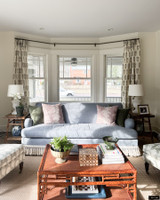 Penny Morrison Kalindi Custom Drapes (shown in Green/Sienna)
