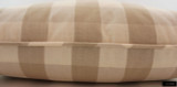 Schumacher Camden Check Pillows with Self Welting (shown in Beige-comes in many colors)