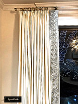 Schumacher Mary McDonald Labyrinth Tape Navy 66149 - 2 Yard Minimum