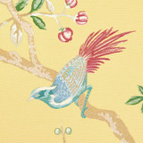 Schumacher Georgia Vine Soft Yellow