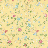 Schumacher Georgia Vine Soft Yellow