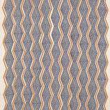 Jane Churchill Zhiri Indigo/Orange