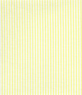 Quadrille China Seas Lila Stripe Soft Chartreuse on White Linen 6920W-16