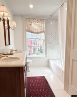 Penny Morrison Latika Custom Relaxed Roman Shade