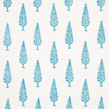 Schumacher Juniper Block Print Blue