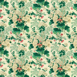 Lee Jofa Althea Linen Print Ivory