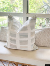 Galbraith & Paul Postcards Custom Pillows (shown in Winter)