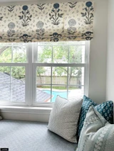  Penny Morrison Magda Roman Shade shown in Blue