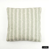 Schumacher Woodperry in Sage Pillows