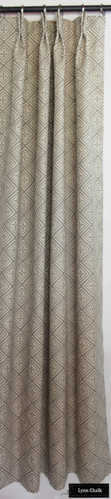 Quadrille China Seas Fiorentina White on Tinted Linen - Contact me to confirm stock is available before ordering  