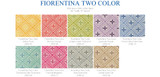 Quadrille China Seas Fiorentina White on Tinted Linen - Contact me to confirm stock is available before ordering  
