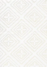 Quadrille China Seas Fiorentina White on Tinted Linen