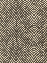 Quadrille Alan Campbell Petite Zig Zag Brown On Tint