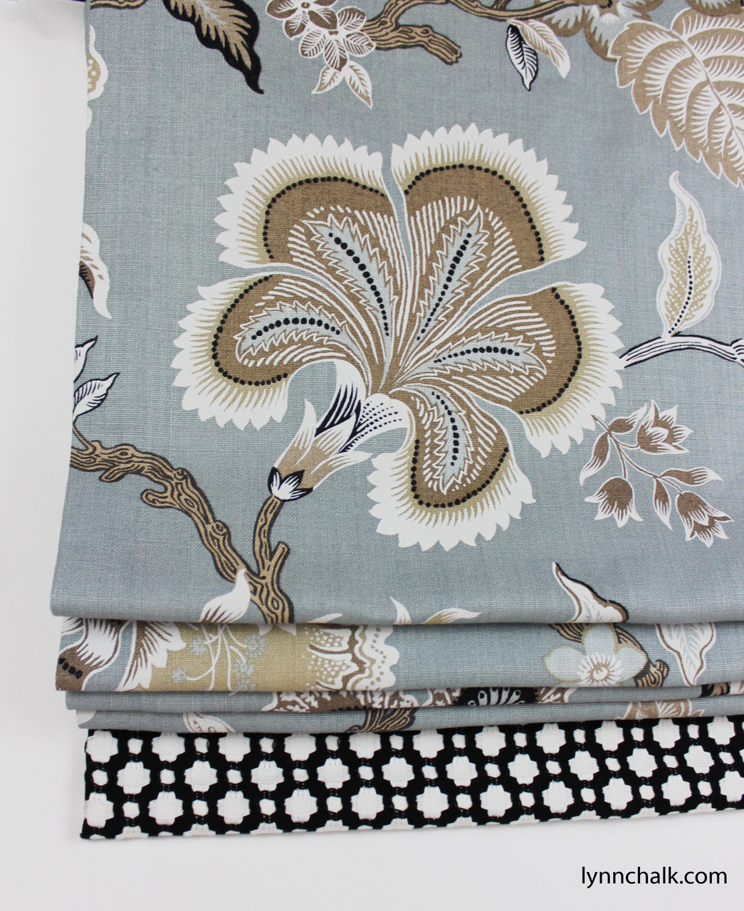 Schumacher Celerie Kemble Hothouse Flowers Dusk