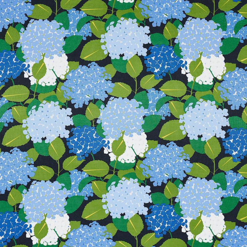 Schumacher Fabric Hydrangea Document