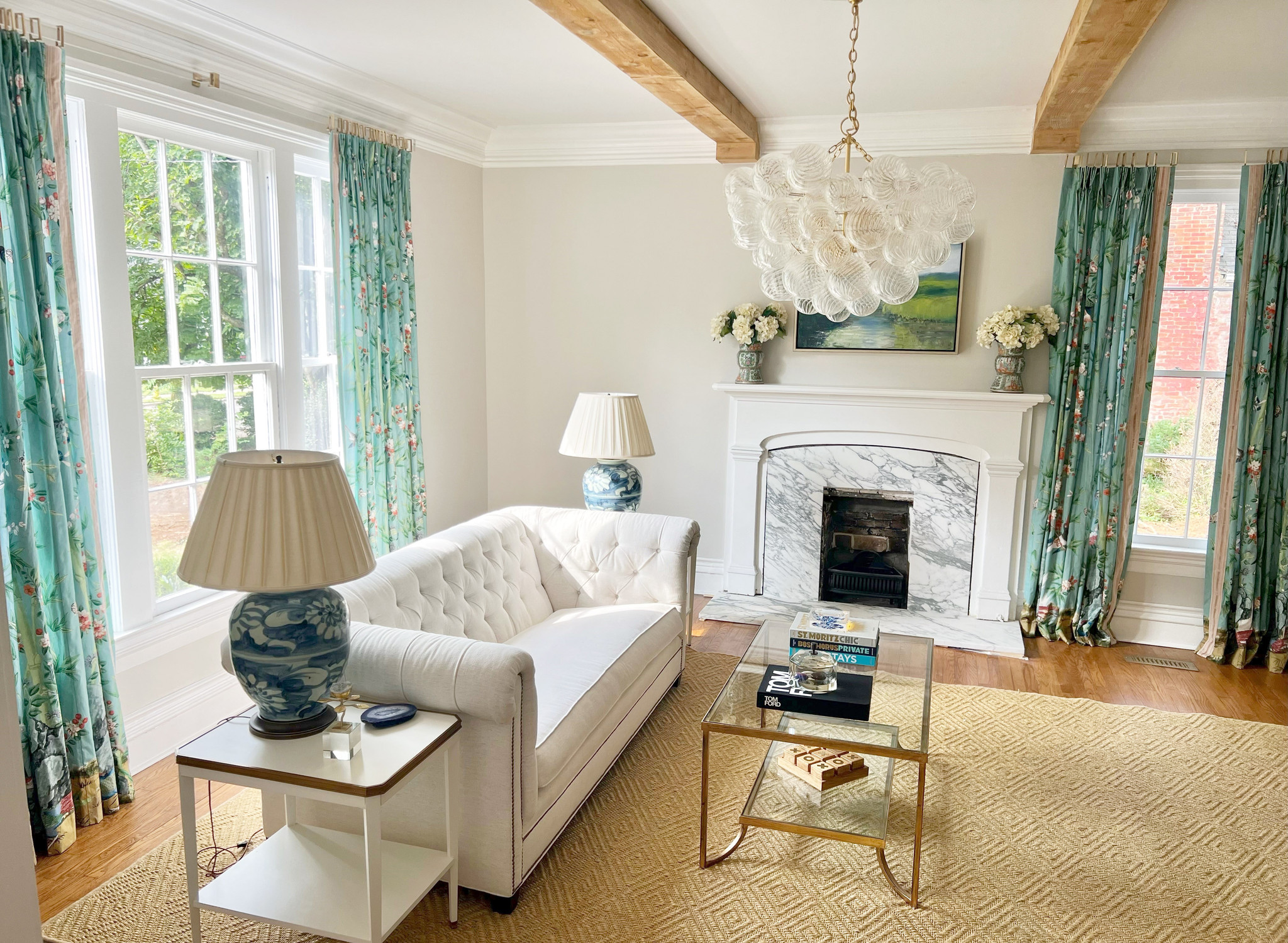 【hinahina 】160 Waltz by BEAMS DESIGN Miles Redd for Schumacher Brighton Pavilion