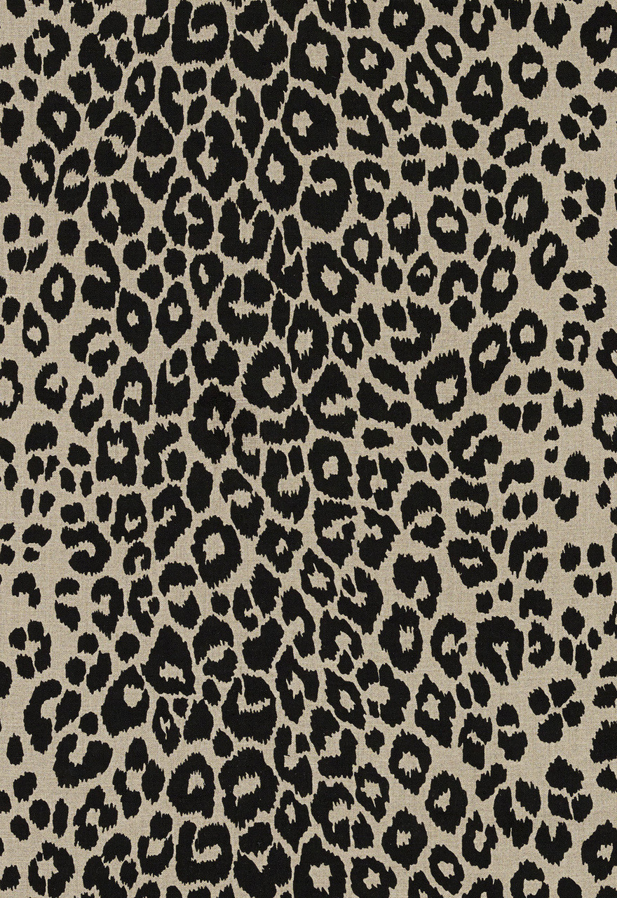 Schumacher Iconic Leopard Roman Shades (Shown in Green - comes in