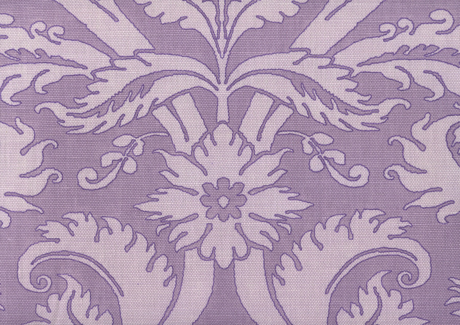 Quadrille Borghese Purple Lilac Soft Lilac on Tint 306244F
