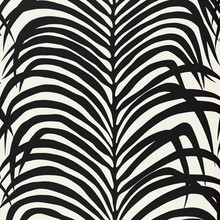 Schumacher Zebra Palm Wallpaper