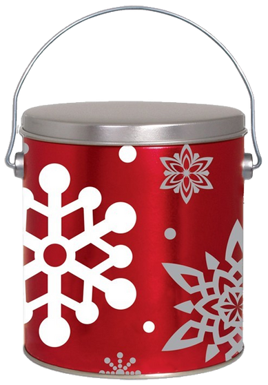Let it Snow Popcorn Tin